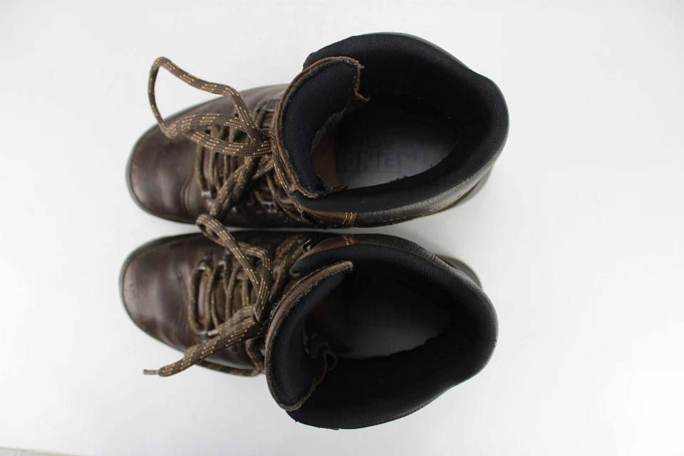 Meindl Gr.42 Uk.8 Herren Outdoor Wandern Trekking Boots Leder Braun - Bild 4 von 4