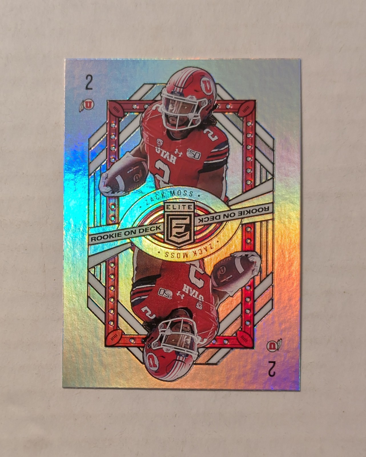 Zack Moss Panini Donruss Elite Rookie on Deck #13 Base