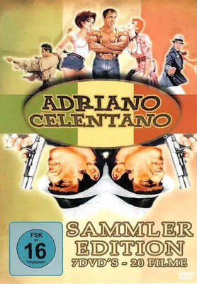 Adriano Celentano - DVD BOX mit 20 seiner populärsten Filme