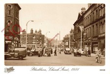 Picture Postcard; Blackburn, Church Street, 1956 (Repro) [Frith]