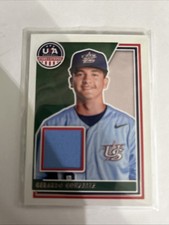 2022 Stars & Stripes Usa Relic #usam-ge Gerardo Gonzalez Rc Relic