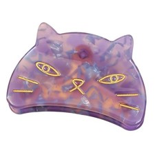 Cute Cat Hair Clips,Claw Clips for Girls,Acetate Hair Clips for Women,S2