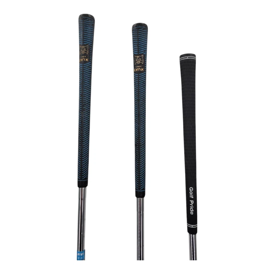 Lynx Tigress Ladies Golf Club Driver 3 7 Woods RH Steel Shafts Original Grips - Image 4 of 4