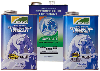 Nu-Calgon 4316-91 Lubricant 1 Gal Refrigeration Oil Emkarate RL85HB