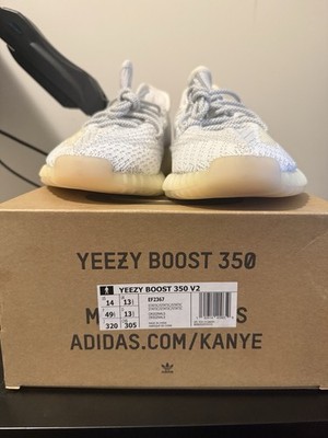Size 14 - Adidas Yeezy Boost 350 V2 Static Reflective