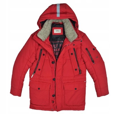 CAMEL ACTIVE Rote Winterjacke Herren Parka 48