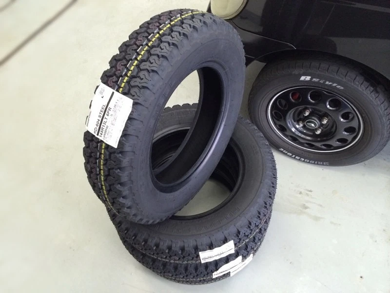 BRIDGESTONE RD604 604V 145R13 8PR Tire Kei truck mini track Carry Acty Set 4 #21 - Image 4 of 4