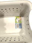 Sterilite White Plastic Storage Basket 11¼" x 8" x 4¼" – Small Organizer Bin — photo 6