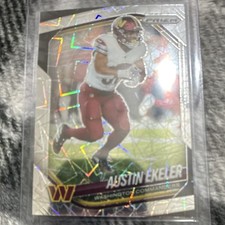 2025 Panini Prizm Prizm Parallel Austin Ekeler #242 Commanders NFL Football
