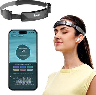 Brainwave Tracker Headband Meditation Focus Sleep