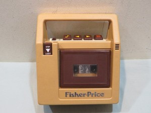 Vintage 1980 Fisher Price Cassette Tape Recorder/Player Model 826