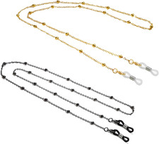 Eyeglass Chains for Women, Premium Beaded Eyeglass Necklace Chain Cord, Eye Glas