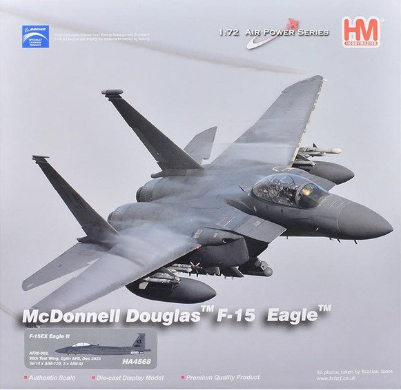 Hobby Master 1:72 USAF Boeing F-15EX Eagle II Multirole Fighter