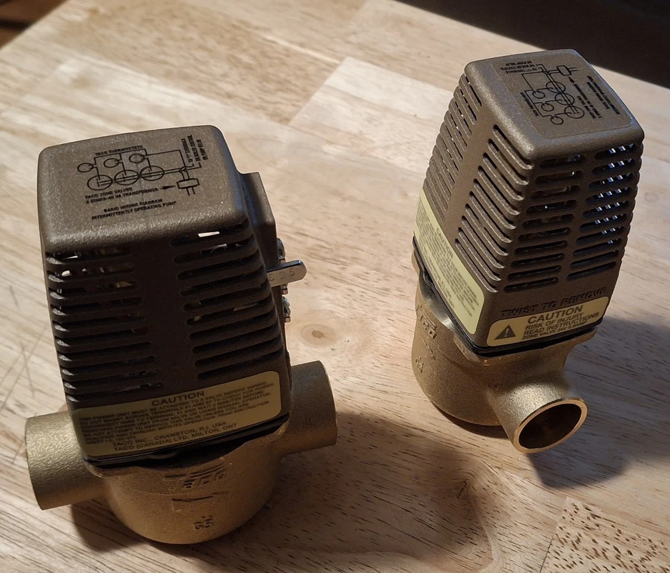 Клапан зональный Taco T571-2 3/4 дюйма серии Gold - Изображение 2 из 4