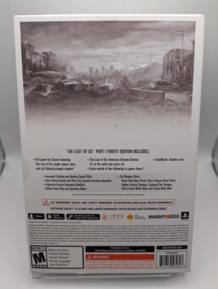 The Last of Us Part I Firefly Edition - PC Steam - Sealed In-Hand - Ships Fast - Image 2 of 4