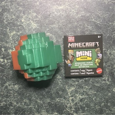 Mattel Minecraft Mini Mode Turtle Spawn Egg Plastic Figurine Figure Ages 6+
