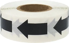 Color Coding Arrow Labels Black for Organizing Inventory 1 x 5/8 Inch 500 Tot...