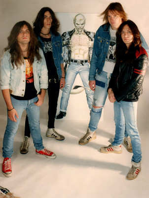 Kreator - Promo Photo 1987 Terrible Certainty Extreme Aggression Coma Of Souls