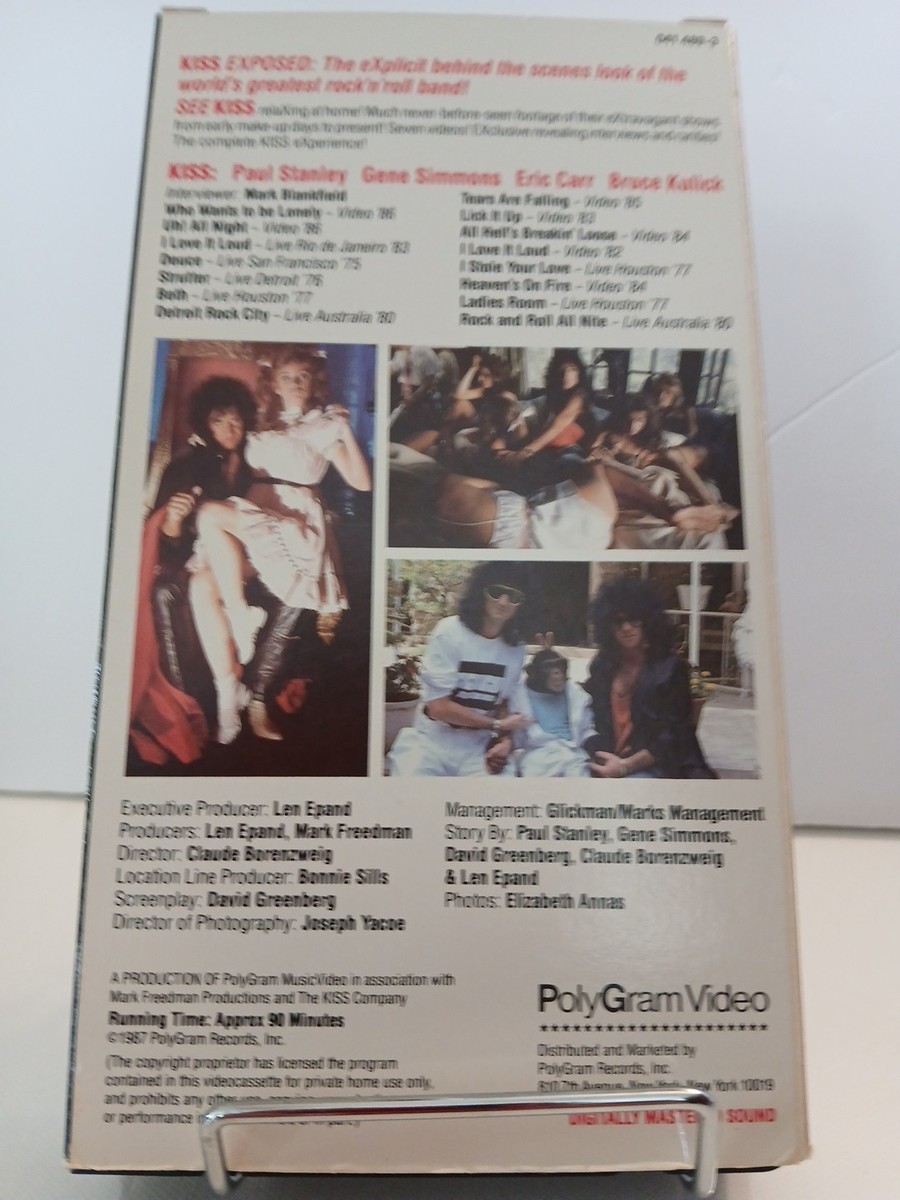 その他 Kiss ?- Exposed (VHS) KISS - Exposed (VHS, 1987) for sale online | eBay