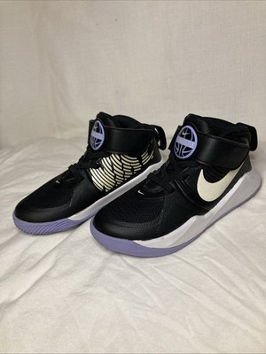 Nike Team Hustle D9 PS basketball shoes in black and white brand New