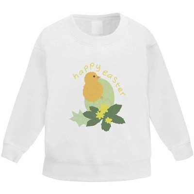 Kinder Sweatshirt / Pullover / Pulli ''Frohe Ostern Küken'' (KW062383)