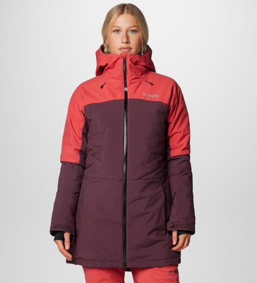 Columbia Titanium Women s Mount Bindo IV Insulated Jacket Omni-Heat Ski Snow XS