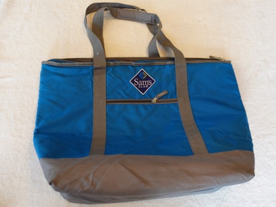 #ad #ad Sam#x27;s Club Large Insulated Bag 25x16 Cooler Shopping Hot Cold Blue * Sams Costco $13.99