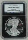 1995-P American Silver Eagle Proof Dollar NGC PF 69 US Mint $1 Coin