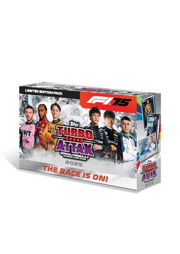 Topps Turbo Attax F1 2025 Complete Collection Set Sealed + Limited Editions