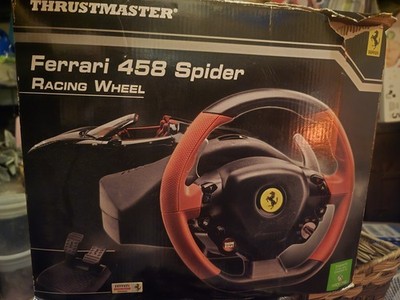 Thrustmaster Ferrari 458 Spider Racing Wheel with Pedals for Xbox One