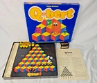 Q*BERT Board Game Vintage 1983 Parker Brothers Complete Extra Pieces Box Manual