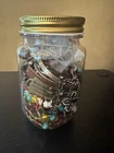 Mystery Jewelry Jar Lot • Vintage to Modern Wearable Costume Accessories 14.8oz