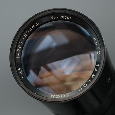vintage AUTO Tamron ZOOM  200-500mm  F/6.9   - Ai mount lens / Nikon F