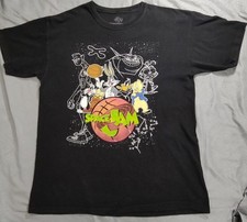 Bugs Bunny  Space Jam  Black T-shirt Large