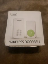Wireless Doorbell Long Range Alarm Ring Home Security Chime LED 30 Ringtones