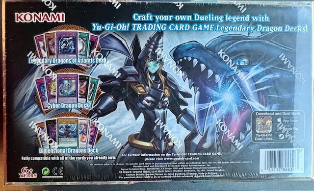 yugioh legendary dragon dimensional dragons deck Yugioh Legendary DRAGON Decks Box Set Brand New Factory Sealed!