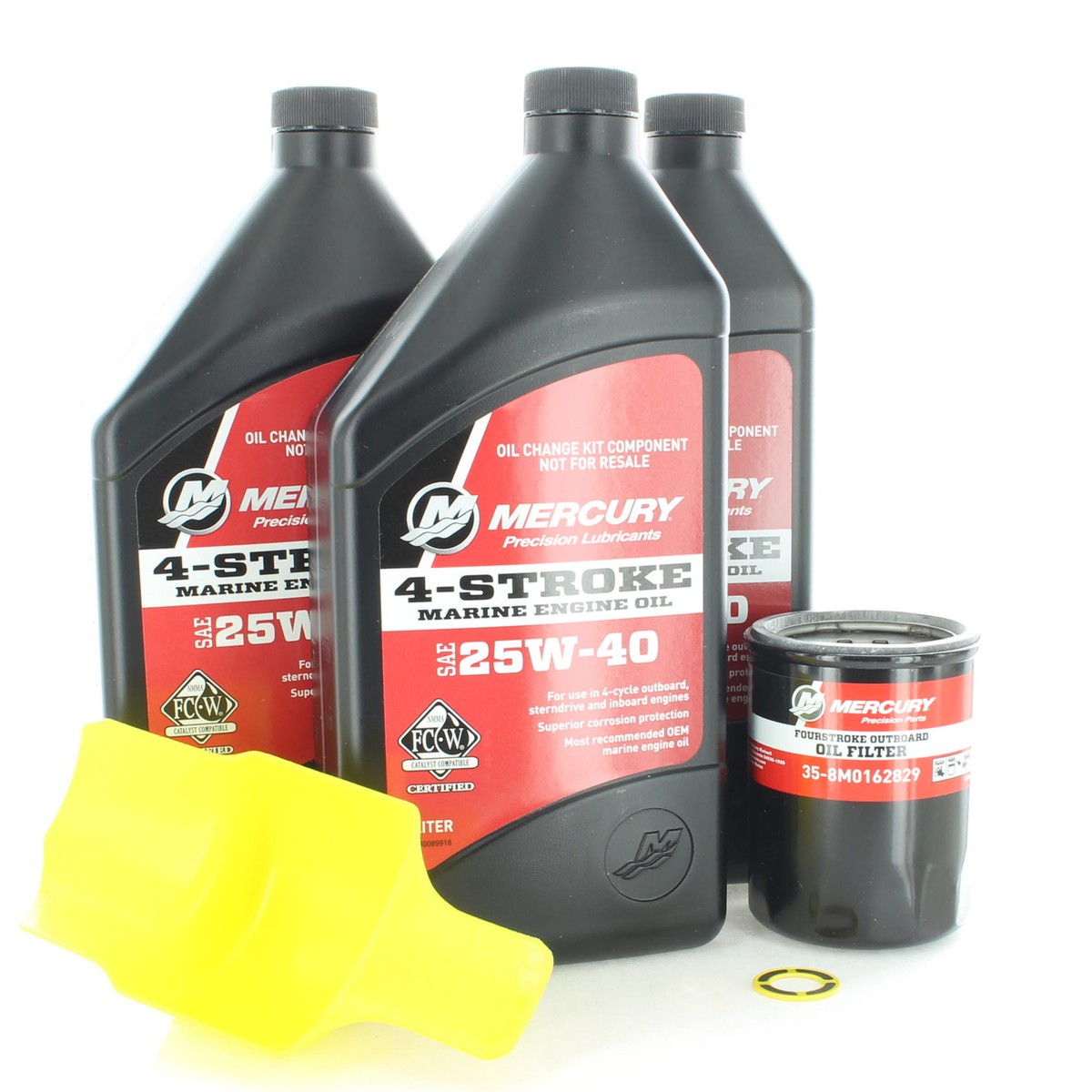 Mercury OEM 4-Stroke EFI Oil & Filter Change Kit 40hp 50hp 60hp  
