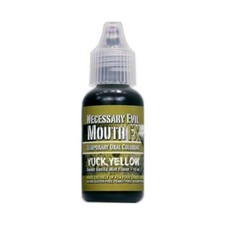 MOUTH FX, YUCK YELLOW COLOR MOUTH AND TEETH STAIN  , SWEET VANILLA FLAVOUR