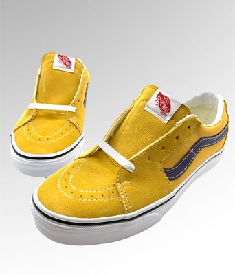 Vans Sk8 Low Honey Gold/Purple Velvet Lakers LeBron Suede NEW VN0A4UUK24K  Yellow | eBay