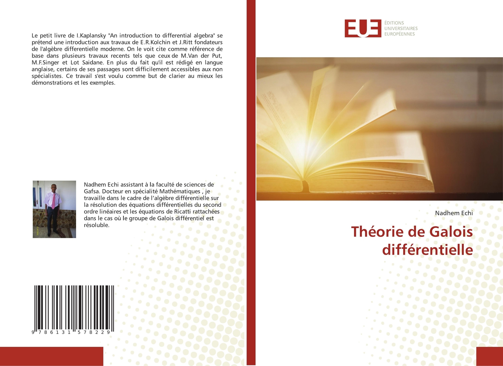 Nadhem Echi | Théorie De Galois Différentielle | Taschenbuch |