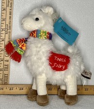MAISON CHIC New 10  Lucky the Llama Tooth Fairy Plush Pillow Pocket Fluffy Scarf