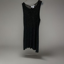 LA belle Vintage 90’s Dress Size Small Black With Sparkles Made In USA