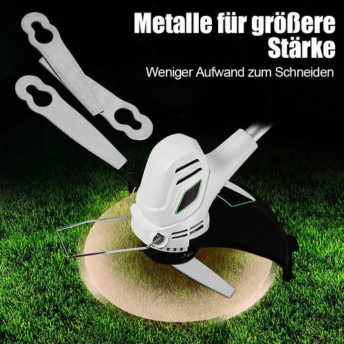 200 X Ersatz Kunststoff Messer Klingen Für Einhell Akku Rasentrimmer Ge-ct 18 Li - Bild 30 von 38