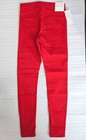 NWT H&M Red Mid High Rise Super Stretch Pull On Jeggings Skinny Jeans Pants 4 — photo 5