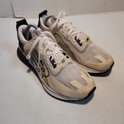 New Balance Fuelcell Womens White Black Sneaker Shoes Athletic Running Gym  Sz