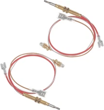 Outdoor Patio Heater Thermocouple Sensor, with M8 X 1 End Connection Nuts, M6 X