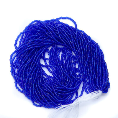 Czech 11/0 Preciosa Transparent Rocaille Glass Seed Beads 12-strand Hank 3