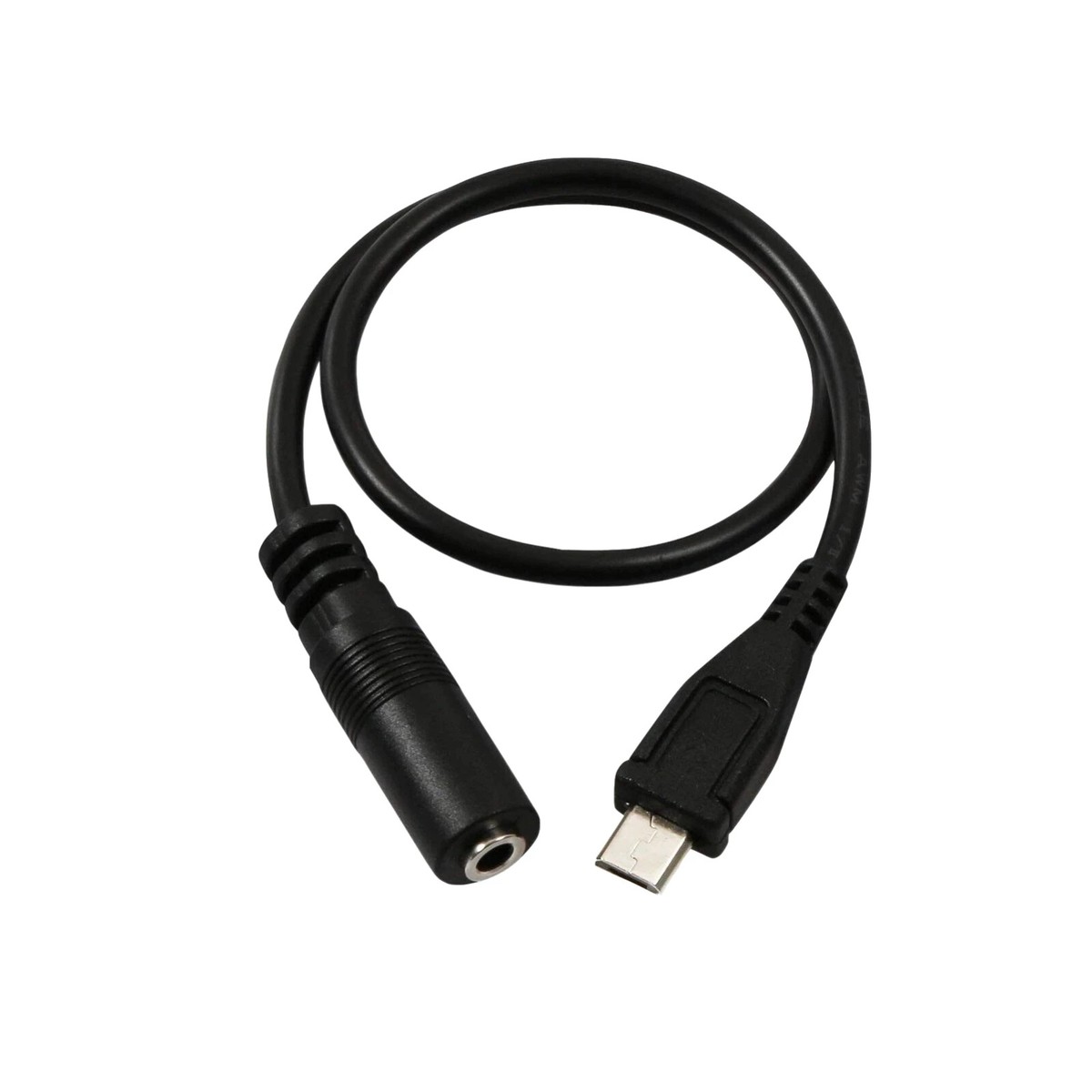 Micro USB Male to Female Audio Jack Cable Earphone Headset Adapter  Cord