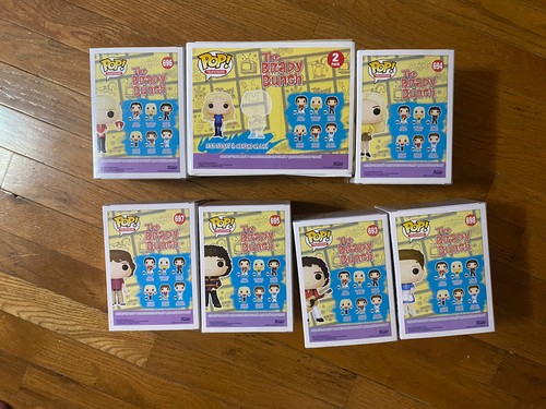 Brady Bunch Funko Pop Complete Set George Glass | eBay