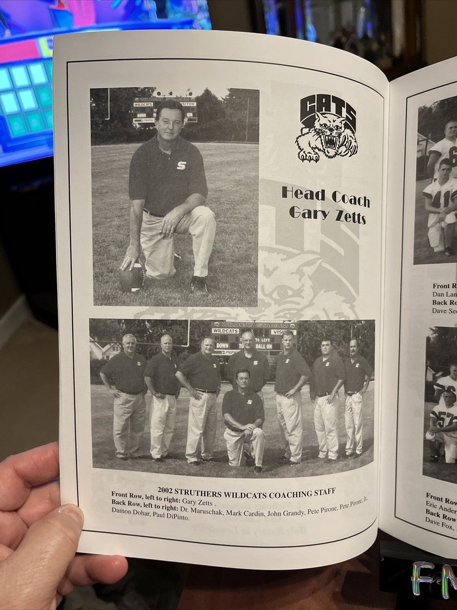 SI 2002 STRUTHERS OH WILDCATS High School Football Program OHIO
